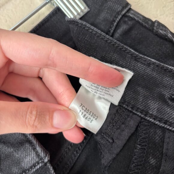 Splendid High Rise Cropped Ankle Essential Black Skinny Jeans - Picture 9 of 10